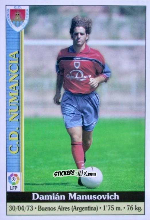 Figurina Manusovic - Las Fichas De La Liga 1999-2000 n. 321 - Mundicromo