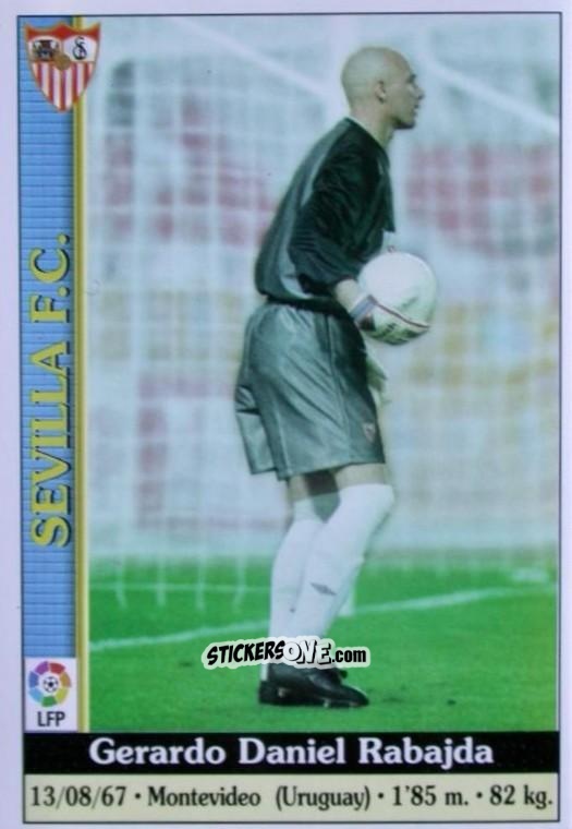 Figurina Rabadja - Las Fichas De La Liga 1999-2000 n. 327 - Mundicromo