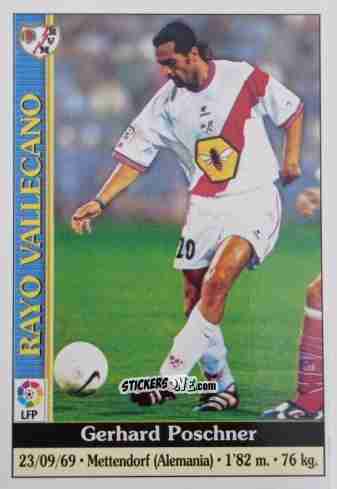 Figurina Poschner - Las Fichas De La Liga 1999-2000 n. 357 - Mundicromo