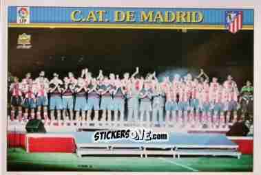 Cromo AtMadrid - Las Fichas De La Liga 1999-2000 n. 373 - Mundicromo