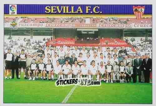 Cromo Sevilla - Las Fichas De La Liga 1999-2000 n. 379 - Mundicromo