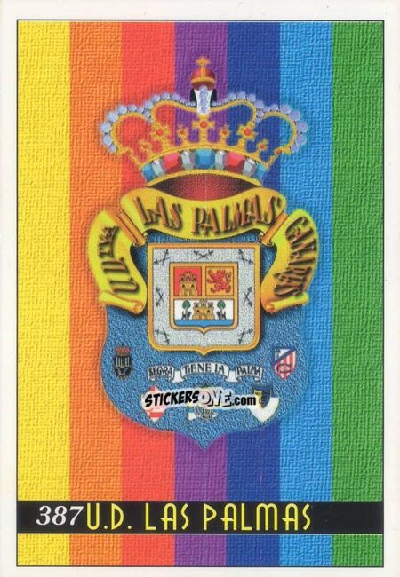 Cromo LasPalmas - Las Fichas De La Liga 1999-2000 n. 387 - Mundicromo