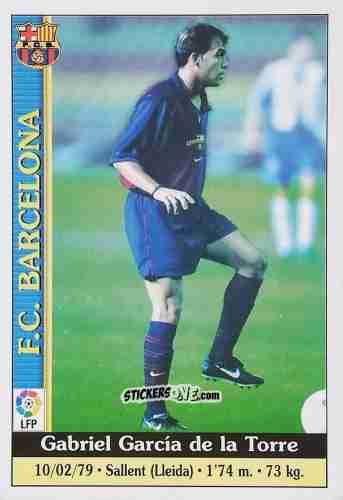 Cromo Gabri - Las Fichas De La Liga 1999-2000 n. 486 - Mundicromo