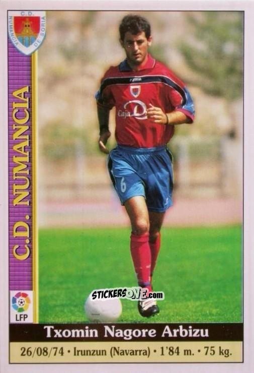 Cromo Nagore - Las Fichas De La Liga 1999-2000 n. 487 - Mundicromo
