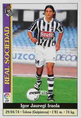 Figurina Jauregi - Las Fichas De La Liga 1999-2000 n. 501 - Mundicromo