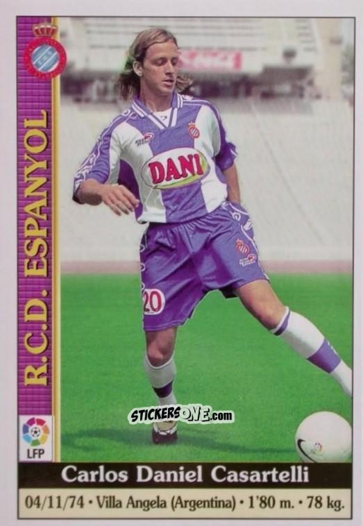 Figurina Casartelli - Las Fichas De La Liga 1999-2000 n. 519 - Mundicromo