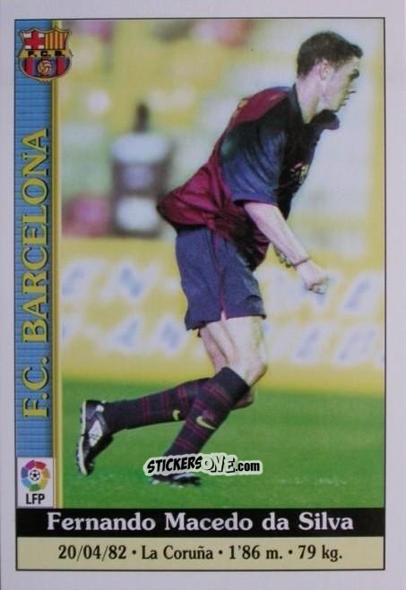 Cromo Nano - Las Fichas De La Liga 1999-2000 n. 524 - Mundicromo