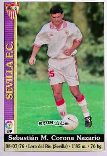 Sticker Corona - Las Fichas De La Liga 1999-2000 n. 533 - Mundicromo