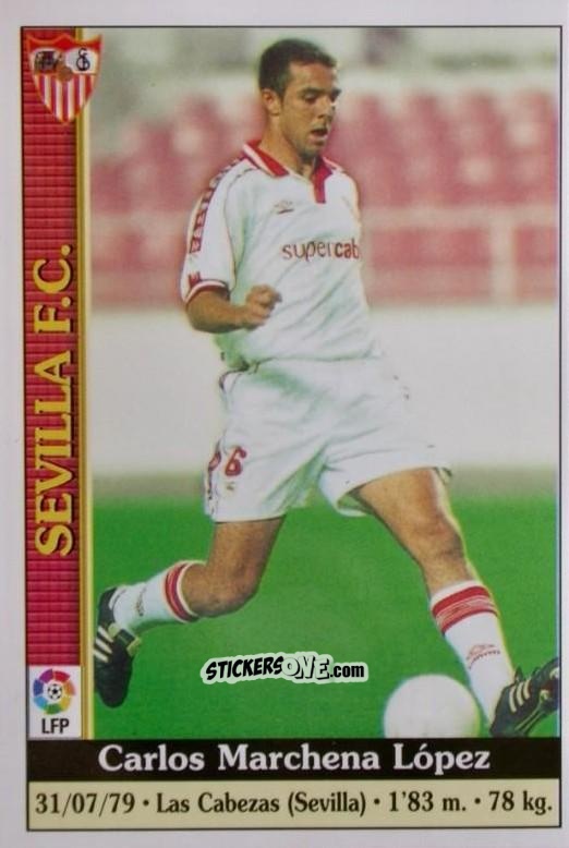 Sticker Marchena - Las Fichas De La Liga 1999-2000 n. 535 - Mundicromo
