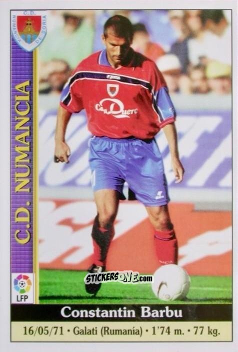 Figurina Barbu - Las Fichas De La Liga 1999-2000 n. 557 - Mundicromo