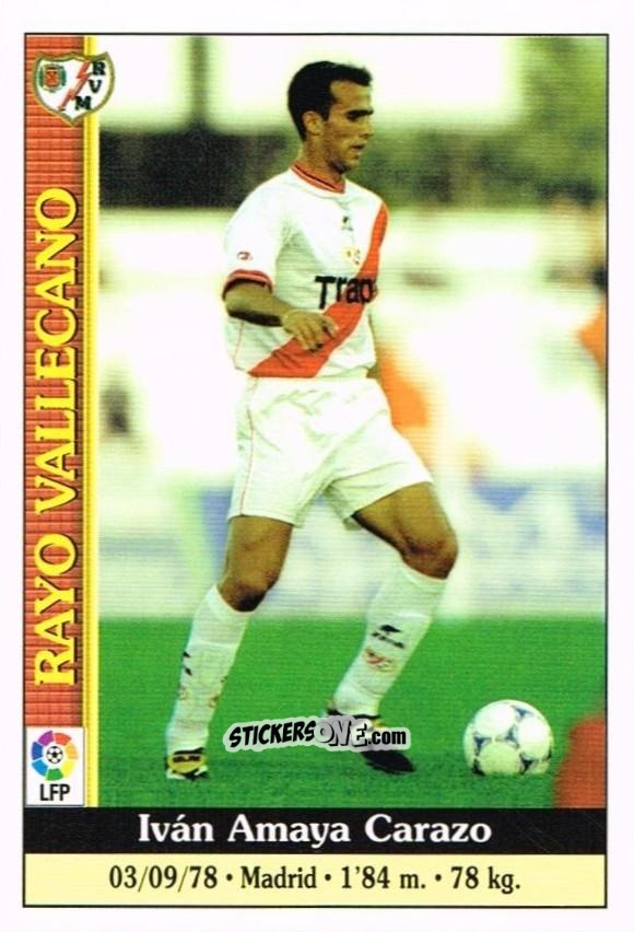 Figurina Amaya - Las Fichas De La Liga 1999-2000 n. 558 - Mundicromo