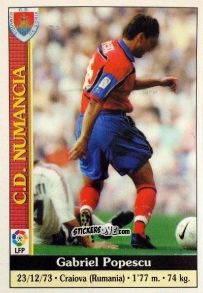 Cromo Popescu - Las Fichas De La Liga 1999-2000 n. 562 - Mundicromo