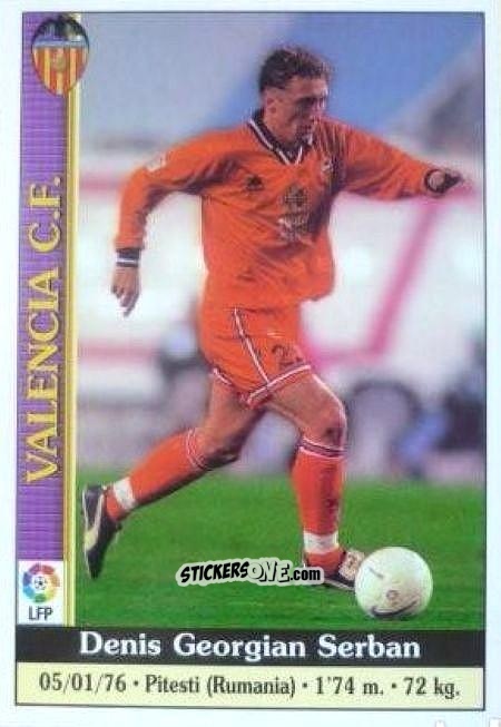 Cromo Serban - Las Fichas De La Liga 1999-2000 n. 567 - Mundicromo