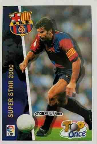 Cromo Figo - Las Fichas De La Liga 1999-2000 n. 577 - Mundicromo