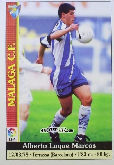 Sticker Luque - Las Fichas De La Liga 1999-2000 n. 586 - Mundicromo