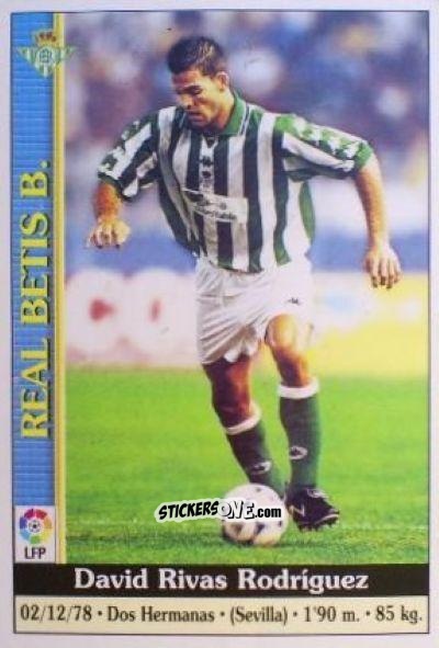 Cromo Rivas - Las Fichas De La Liga 1999-2000 n. 587 - Mundicromo