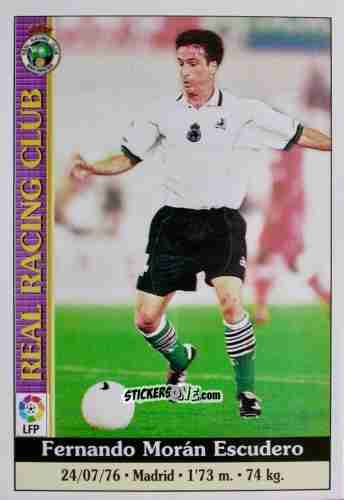 Figurina Morán - Las Fichas De La Liga 1999-2000 n. 592 - Mundicromo
