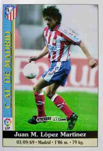 Figurina López - Las Fichas De La Liga 1999-2000 n. 595 - Mundicromo