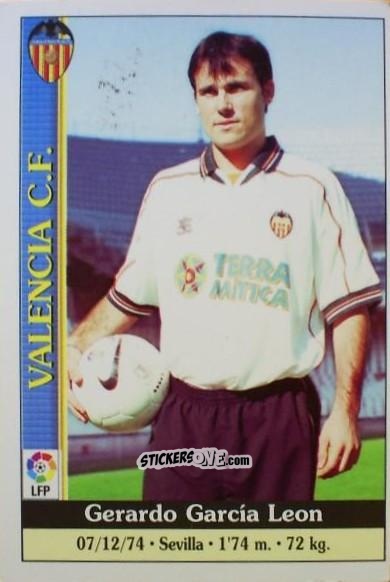 Cromo Gerardo - Las Fichas De La Liga 1999-2000 n. 599 - Mundicromo