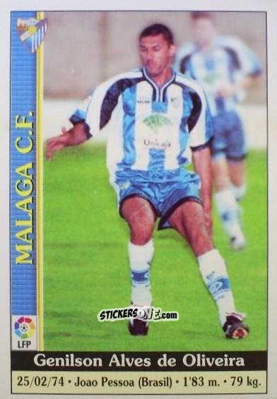 Sticker Genilson - Las Fichas De La Liga 1999-2000 n. 611 - Mundicromo