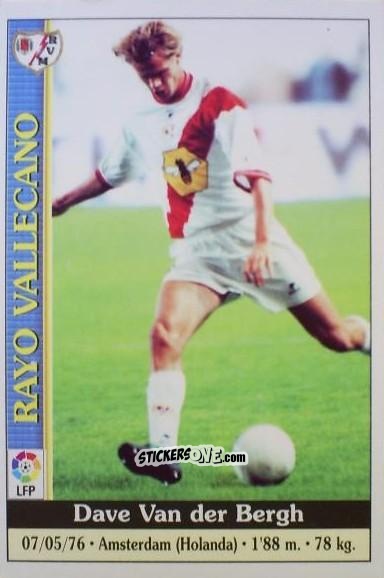Figurina Dave Van Den Bergh - Las Fichas De La Liga 1999-2000 n. 617 - Mundicromo