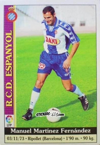 Figurina Manel - Las Fichas De La Liga 1999-2000 n. 622 - Mundicromo