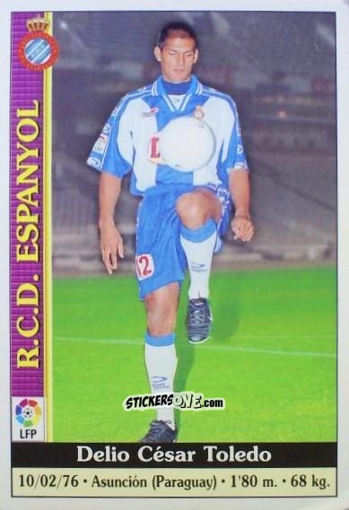 Sticker Toledo - Las Fichas De La Liga 1999-2000 n. 624 - Mundicromo
