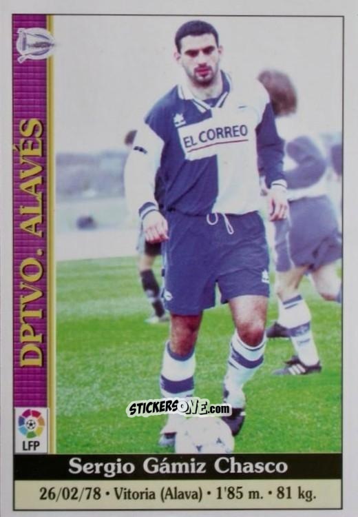 Sticker Gámiz - Las Fichas De La Liga 1999-2000 n. 627 - Mundicromo