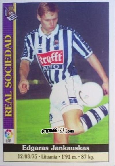 Sticker Jankauskas - Las Fichas De La Liga 1999-2000 n. 628 - Mundicromo
