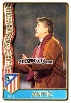 Cromo Antic - Las Fichas De La Liga 1996-1997 n. 2 - Mundicromo