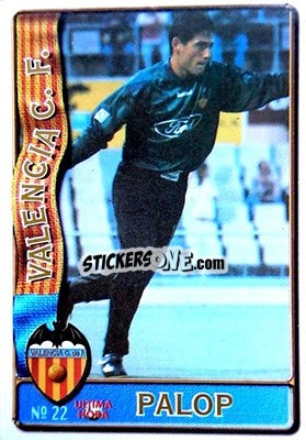 Figurina Palop - Las Fichas De La Liga 1996-1997 n. 22a - Mundicromo