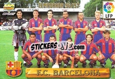 Sticker Barcelona - Las Fichas De La Liga 1996-1997 n. 37 - Mundicromo