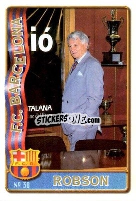 Figurina Robson - Las Fichas De La Liga 1996-1997 n. 38 - Mundicromo