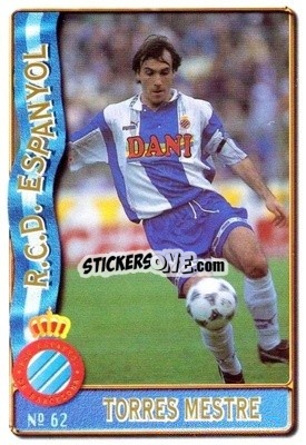 Figurina Torres Mestre - Las Fichas De La Liga 1996-1997 n. 62 - Mundicromo