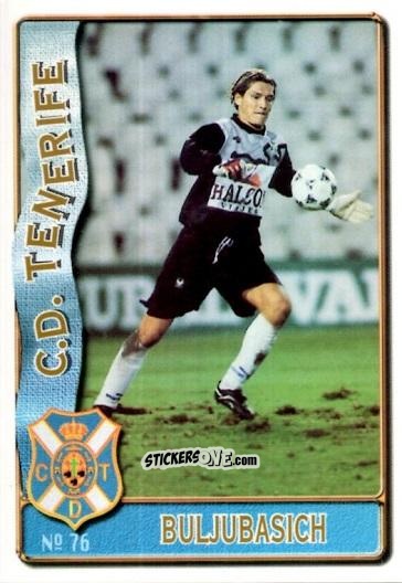 Cromo Buljubasic - Las Fichas De La Liga 1996-1997 n. 76a - Mundicromo