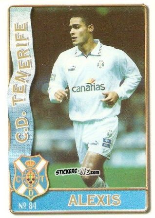 Cromo Alexis Suarez Martin - Las Fichas De La Liga 1996-1997 n. 84 - Mundicromo
