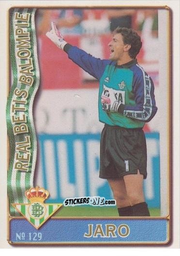 Figurina Pedro Luis Jaro Reguero - Las Fichas De La Liga 1996-1997 n. 129 - Mundicromo