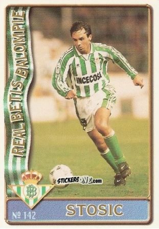 Figurina Vlada Stosic - Las Fichas De La Liga 1996-1997 n. 142 - Mundicromo