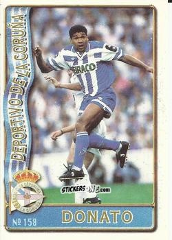 Cromo Donato Gama Da Silva - Las Fichas De La Liga 1996-1997 n. 158 - Mundicromo