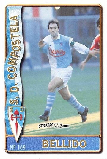 Cromo Javier Bellido Plaza - Las Fichas De La Liga 1996-1997 n. 169 - Mundicromo