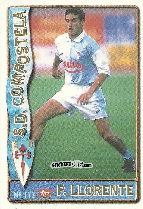 Cromo Llorente - Las Fichas De La Liga 1996-1997 n. 177a - Mundicromo