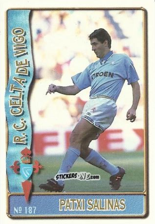 Figurina Patxi Salinas - Las Fichas De La Liga 1996-1997 n. 187 - Mundicromo