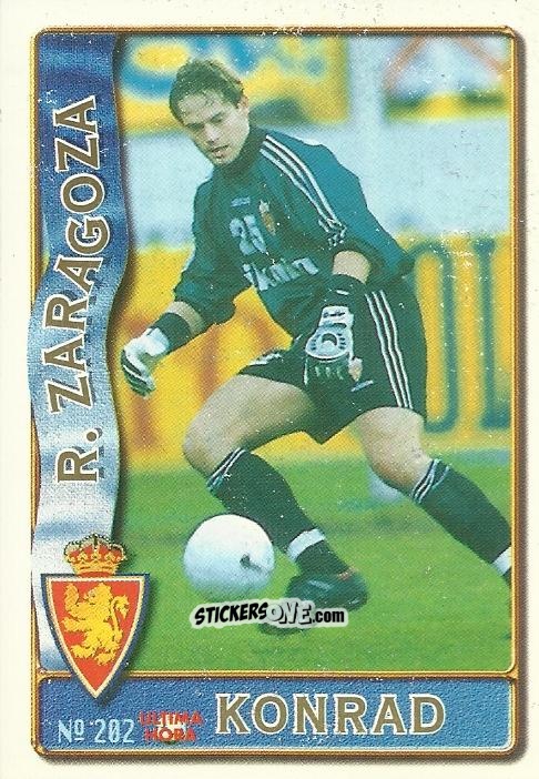 Figurina Konrad - Las Fichas De La Liga 1996-1997 n. 202a - Mundicromo
