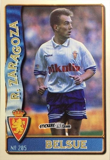 Figurina Alberto Belsue Arias - Las Fichas De La Liga 1996-1997 n. 205 - Mundicromo