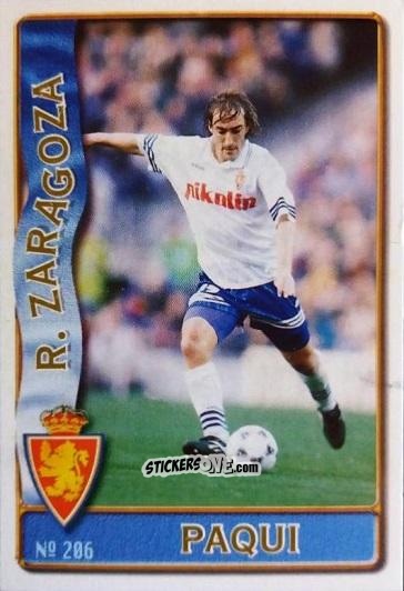 Cromo Paqui - Las Fichas De La Liga 1996-1997 n. 206a - Mundicromo