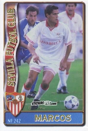 Sticker Marcos Martin De La Fuente - Las Fichas De La Liga 1996-1997 n. 242 - Mundicromo