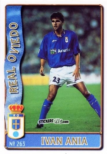 Cromo Ivan Ania Cadavieco - Las Fichas De La Liga 1996-1997 n. 263 - Mundicromo
