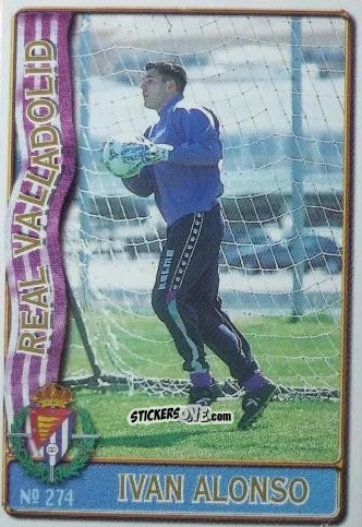 Cromo Ivan Alonso - Las Fichas De La Liga 1996-1997 n. 274 - Mundicromo