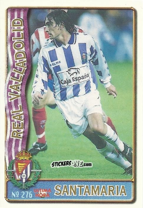 Sticker Santamaria - Las Fichas De La Liga 1996-1997 n. 276a - Mundicromo