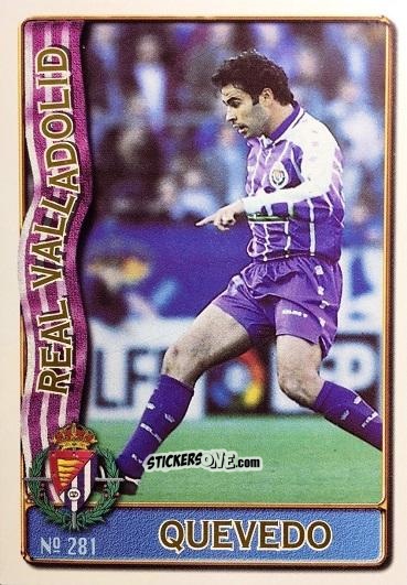 Cromo Jose Maria Quevedo Garcia - Las Fichas De La Liga 1996-1997 n. 281 - Mundicromo